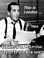 Edward R. Murrow reports from London on a bombing raid over Berlin on December 2, 1943.